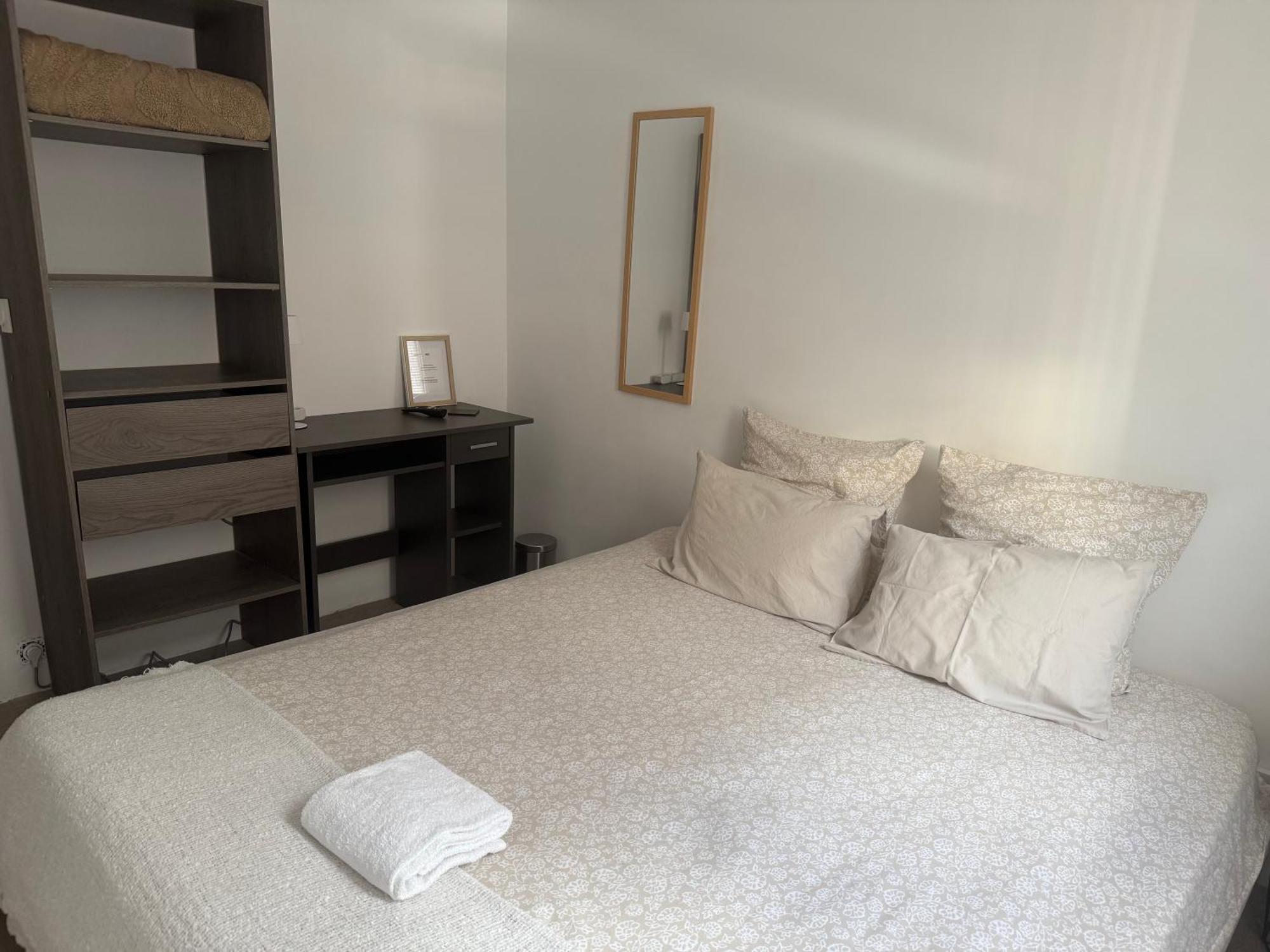 Privat Room In Private Security Residence With Free Parking, 1 Minute From Tramway, 9 Minutes From De Center, Accessible All Transports Niza Exterior foto